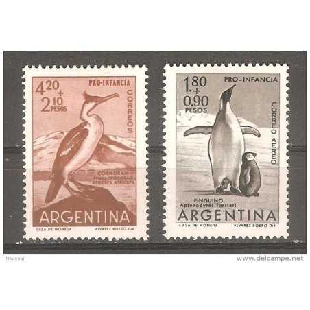 Sellos n 636  A82  argentina