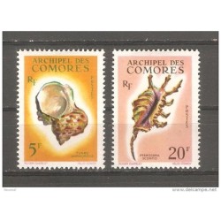 Sellos n 22 y 23 comores