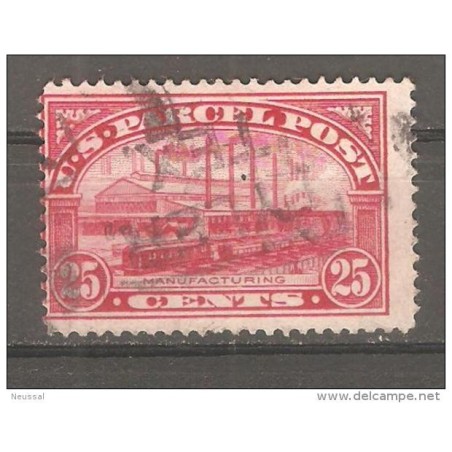 Sello n 9 colis postaux Estados unidos