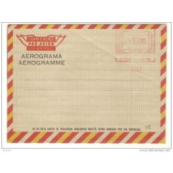 Aerograma  con Franqueo  Mecanico  Edifil n  112