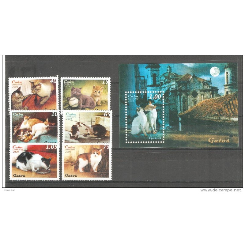 Serie Hb del año 2009 gatos Serie Hb del año 2009 gatos