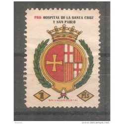 Viñeta de hospital de la santa cruz  y san pablo