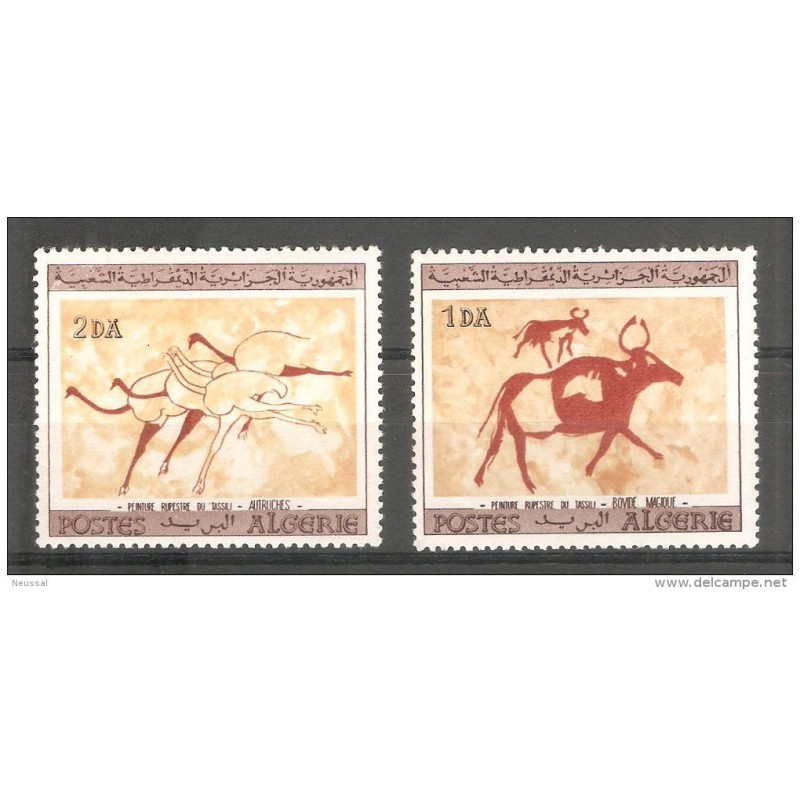 Sellos n 414 y 416 Algerie Sellos n 414 y 416 Algerie