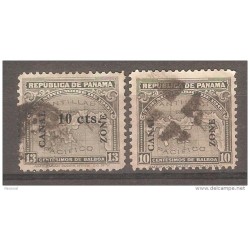 Sellos n 323  Canal zone