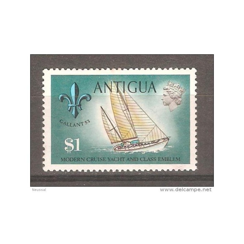 Sello n 246 antigua Sello n 246 antigua