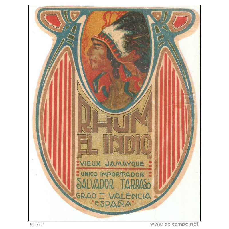 Etiqueta rhun el indio valencia Etiqueta rhun el indio valencia