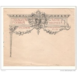 Carta con publicidad de valencia