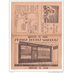 Papel publicitario antiguo