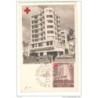Tarjeta postal cruz roja ecuador 1960
