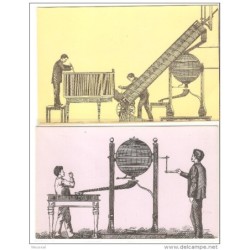 2 Tarjetas postales de Loteria nacional