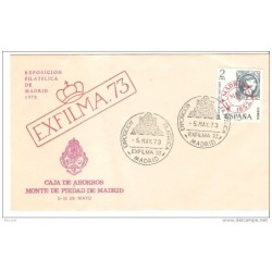Carta  con matasellos exfilma 1973