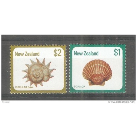 Sellos n 7556 new zeland