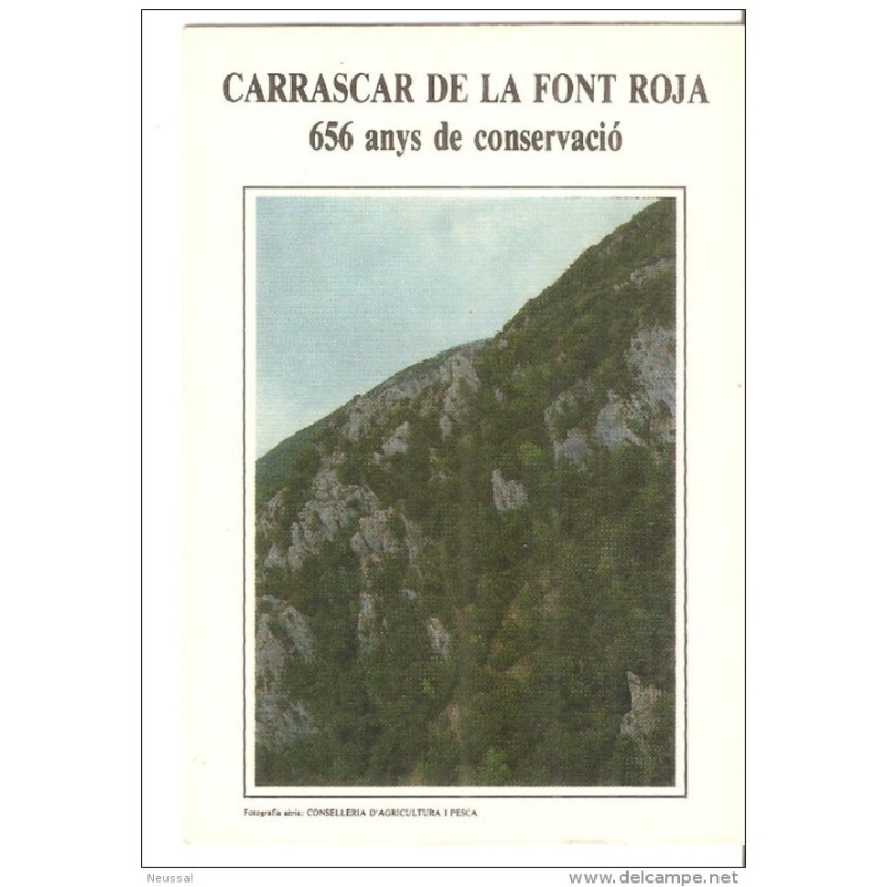 Calendario de bolsillo Carrascar de la font Roja 1989 Calendario de bolsillo Carrascar de la font Roja 1989