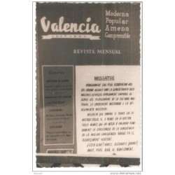 Tarjeta postal valencia cultural