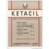 Papel secante publicidad ketacil