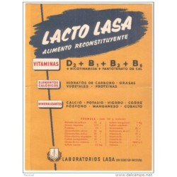 Papel secante publicidad Lacto lasa