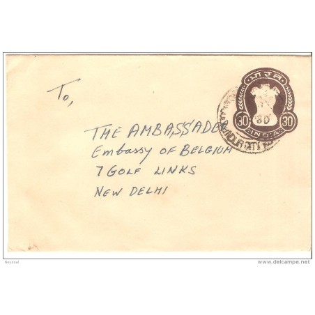 Carta de la india