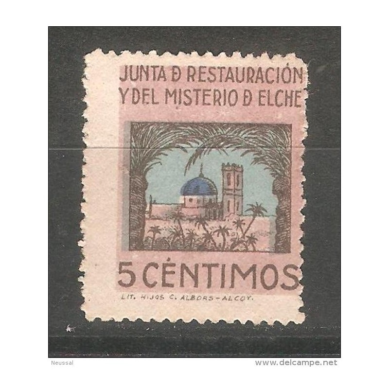 Viñeta junta de restauracion del misterio de elche