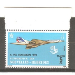 Sello n A 424 nueva hebrides