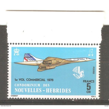 Sello n A 424 nueva hebrides