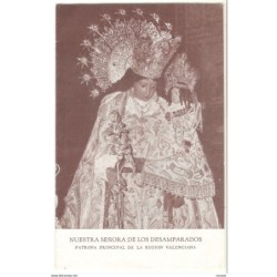Tarjeta de nuestra señora de los desamparados