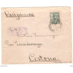 Carta con censura militar de Haro rioja