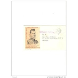 Carta con  cuño servicio oficial