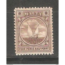 Sello n 13  Malta