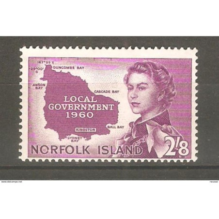 Sello n 48 norfolk island