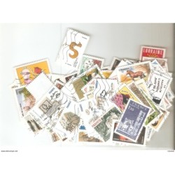 200 sellos commemorativos de francia