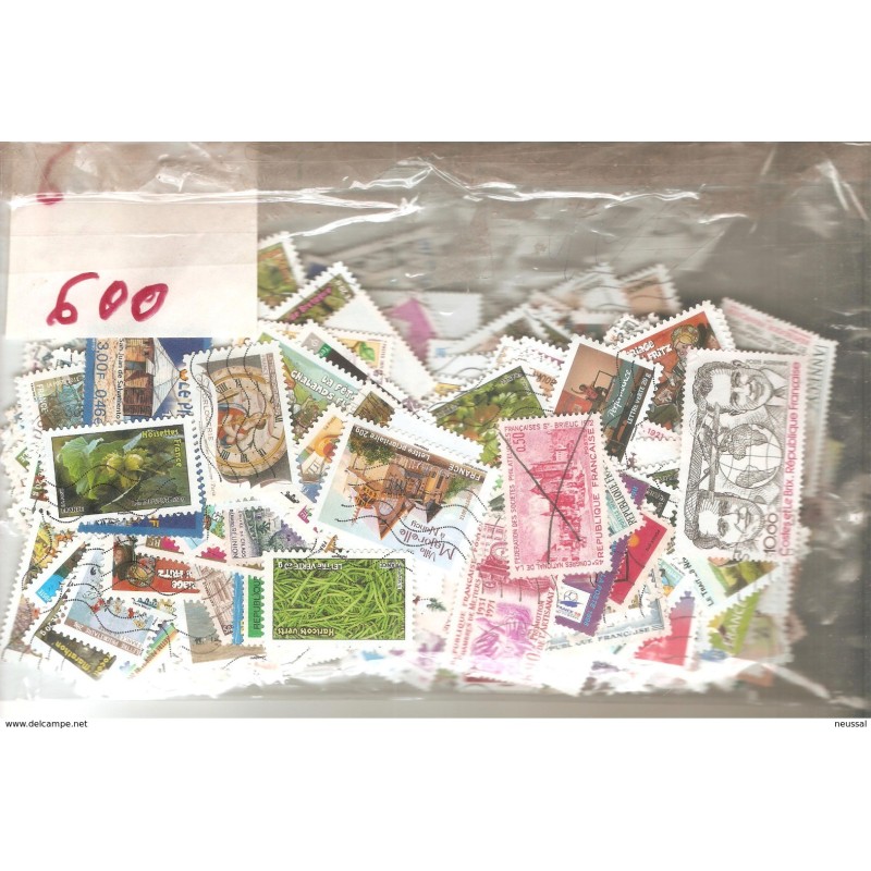 600 sellos commemorativos de francia 600 sellos commemorativos de francia