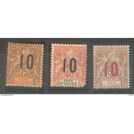 Sellos n 38A40A Cote divore