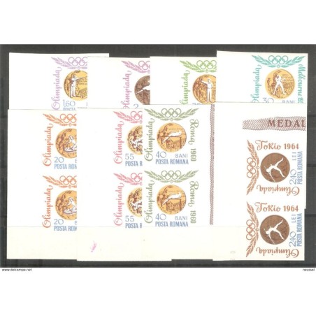 Serie n 207683 sin dentar Rumania