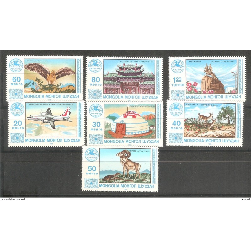 Serie n 123440 Mongolia Serie n 123440 Mongolia