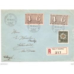 Carta de suiza de 1943