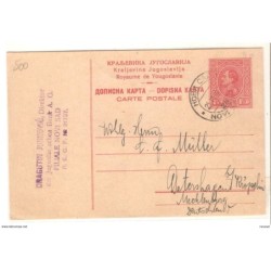 Tarjeta postal de yugoslavia