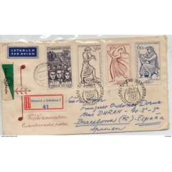 Carta de checoslovaquia de 1961