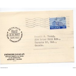 Tarjeta con matasellos de 1967