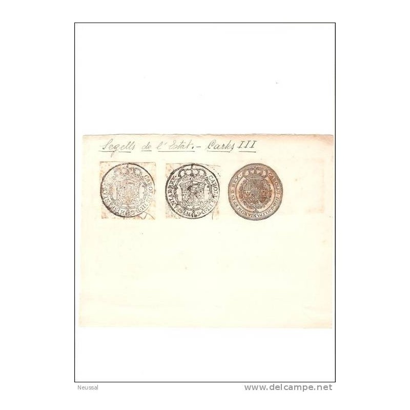 Cuños del estado carlos III Cuños del estado carlos III