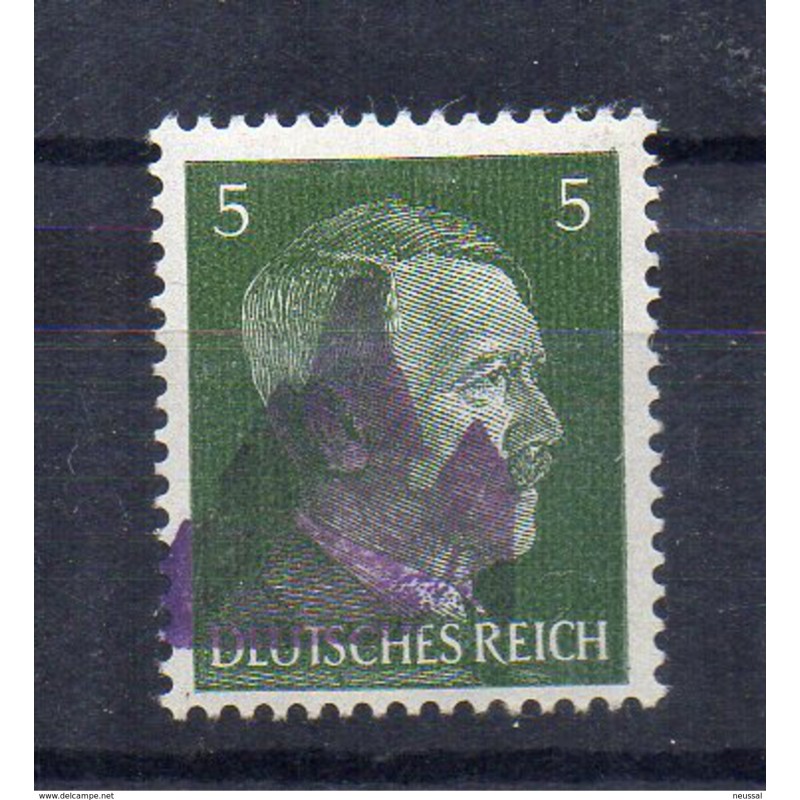 Sello de alemania con dibujo de sobrecarga Sello de alemania con dibujo de sobrecarga