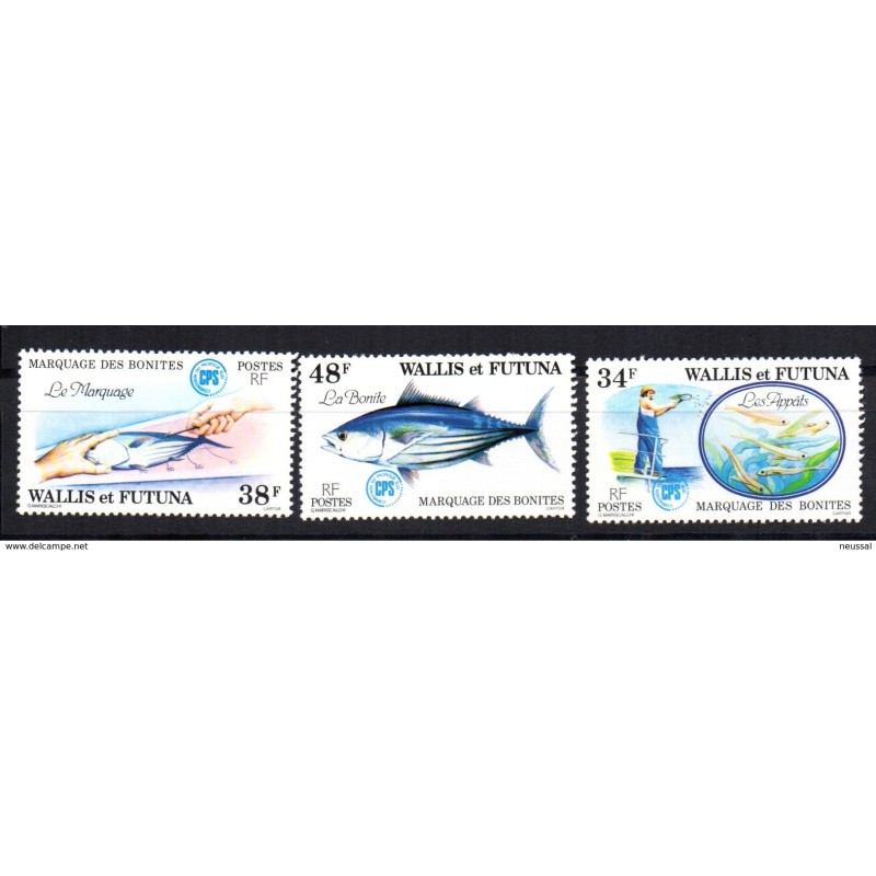 Sellos de peces wallis et futuna n 2289 y 231 Sellos de peces wallis et futuna n 2289 y 231