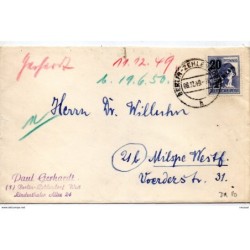 Carta de alemania de 1949 Berlin