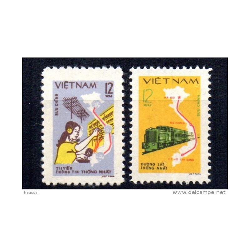 2 sellos de vietnam