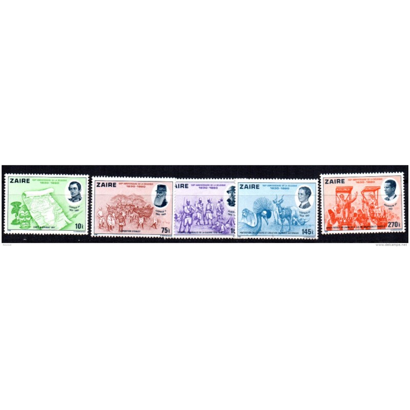 Serie n 10037 Zaire Serie n 10037 Zaire