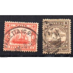 Sellos  n 134 Malta