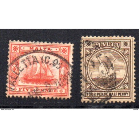 Sellos  n 134 Malta
