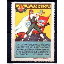 Viñeta  Manresa Fiestas 1928
