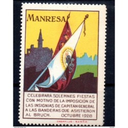Viñeta  Manresa Fiestas 1928