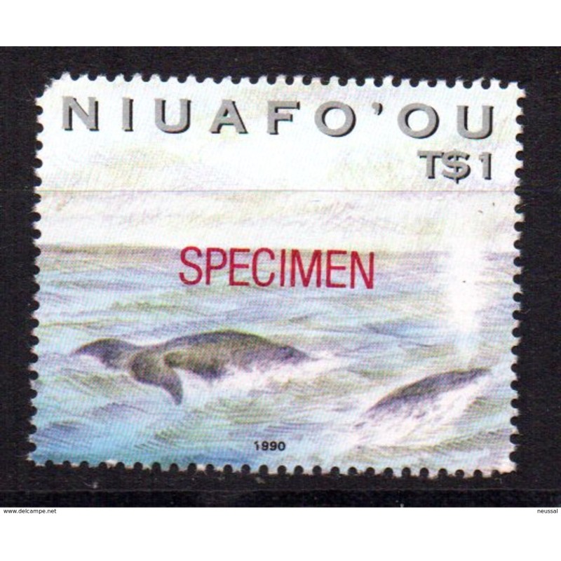 Sello procendente de Hb10 Niuafoou con specimen Sello procendente de Hb10 Niuafoou con specimen