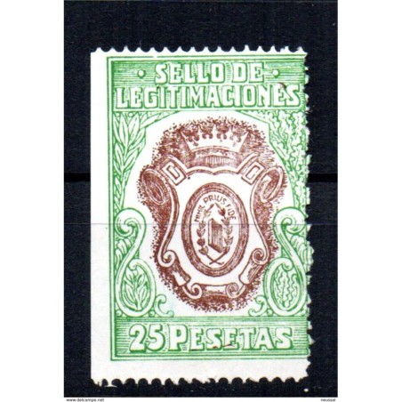 Sello de legitimaciones 25 pts
